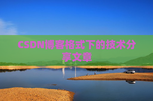 CSDN博客格式下的技术分享文章